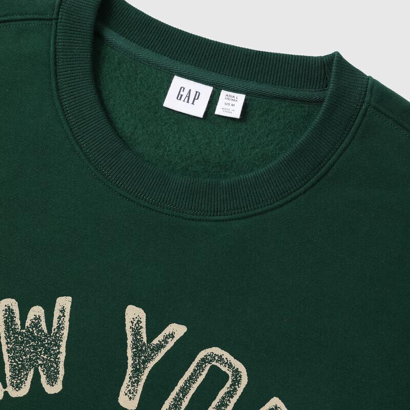 Толстовка пуловер из флиса с принтом медведя унисекс от Gap