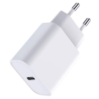 Быстрое зарядное устройство 25 Вт USB-C - E.F.CONNECTION - для Xiaomi Redmi Note 15 14 13 12 Pro - Белый - Совместимо с планшетом