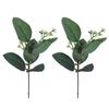 2шт искусственное растение эвкалипт гвоздика листья моделирование лоза домашний свадебный декор