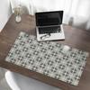 Desk Mat with Graphics for Home and Office Geometric Retro Pattern 100x50 cm