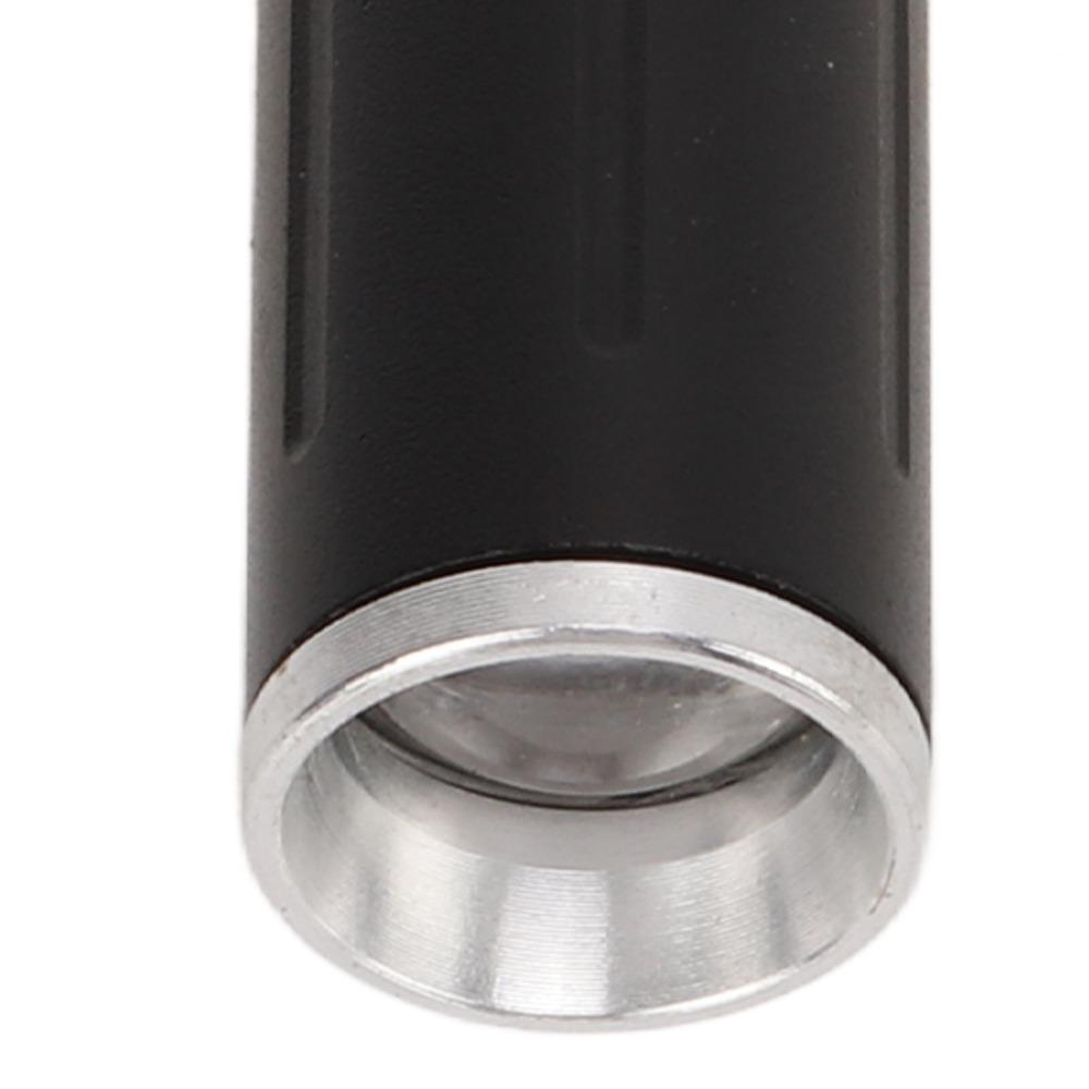 Stretchable Focusing Pocket Torch Aluminum Alloy LED Pen Light Durable LED Flashlight Inspection