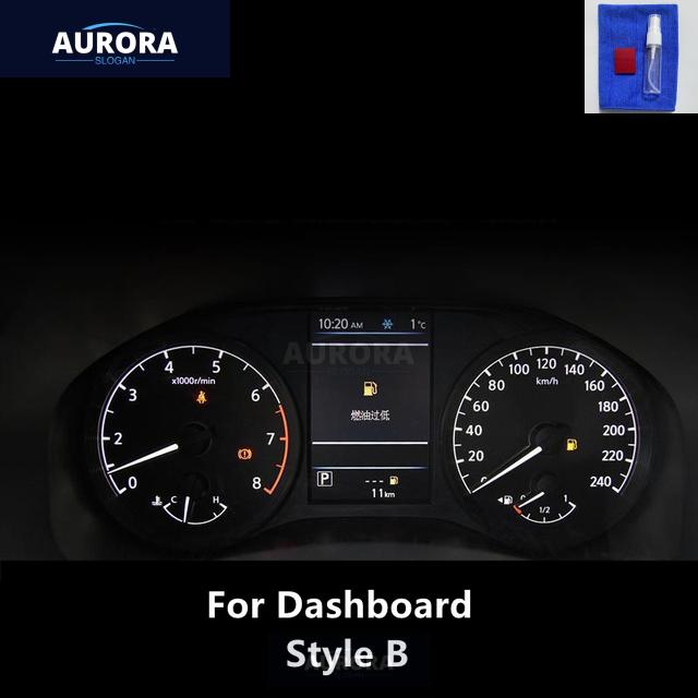 For NISSAN ALTIMA 19-21 Dashboard Transparent TPU Protective Film Anti-scratch Repair Film Accessories Refit
