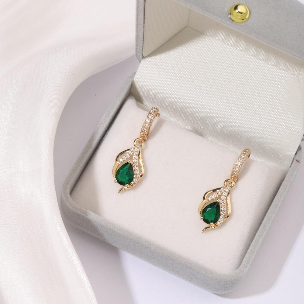 1 пара стильных сережек-подвесок с геометрическим узором из циркония для женщин, серьги золотого цвета, ювелирные изделия, аксессуары для свадебной вечеринки