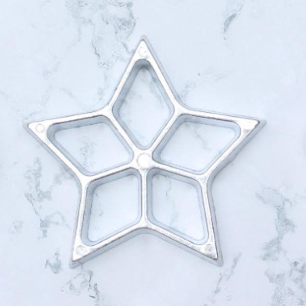 2-Piece Set Aluminum Alloy Non-stick Spoon Frying Mold Rosette Cookie Waffle Cake Ring Molds Shredded Carrot Cookie Kitchen Baking Gadgets