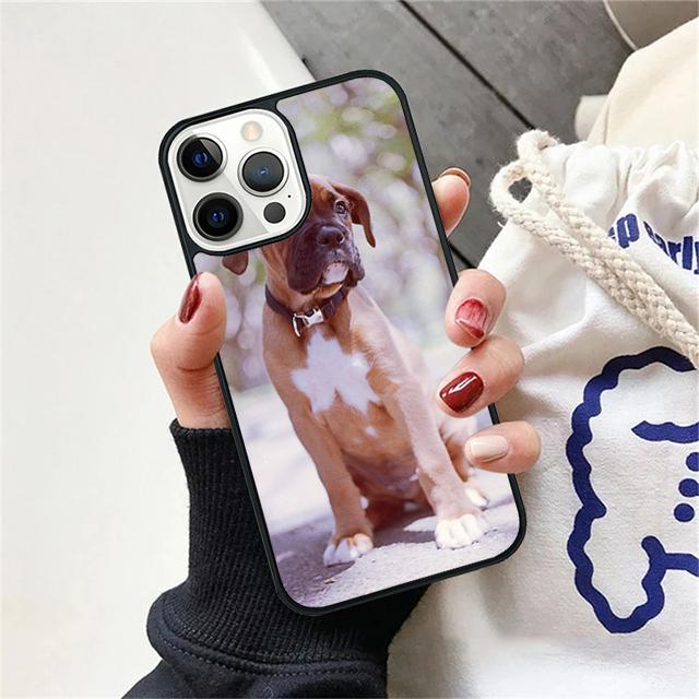 Boxer Dog Puppy Puppies Design Phone Case Cover For iPhone 17 Air 15 16 Pro Max 14 13 12 11 Pro Max Plus Coque