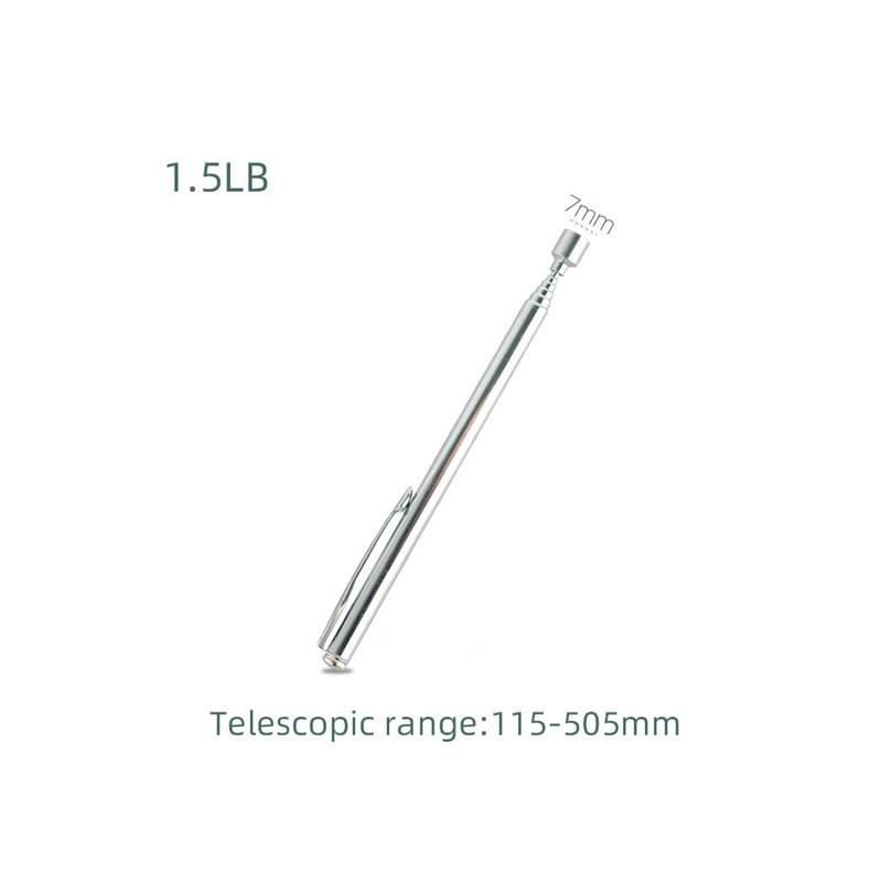 Flexible Magnetic Pickup Tool Telescopic Magnetic Pickup Tool with Pocket Clip for Picking Up Small Parts Key Screw Metal Object