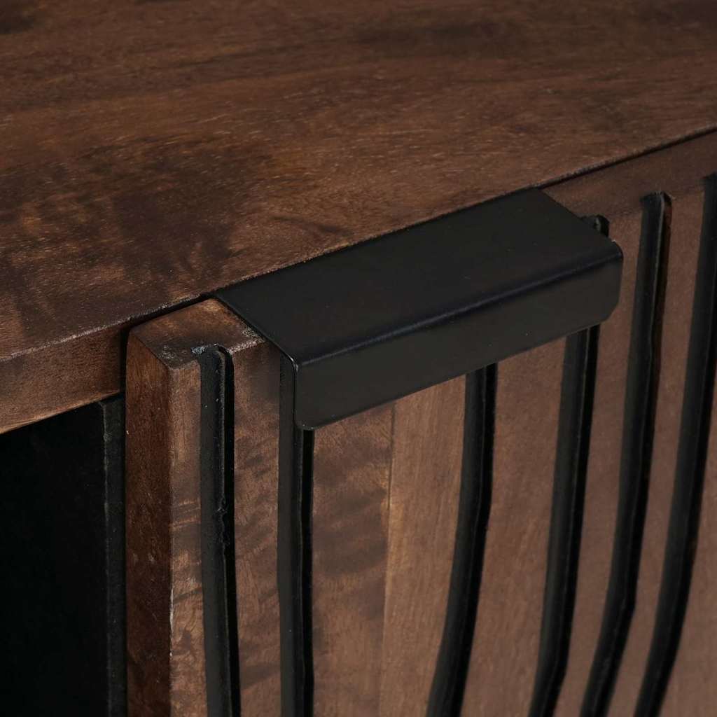 TV Stand Walnut 80 x 33 x 46 cm Particleboard