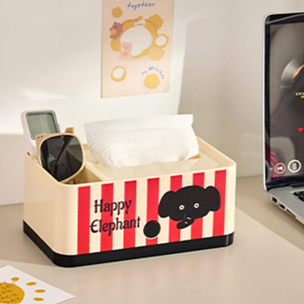 Креативный чехол для хранения салфеток, мультяшный узор, коробка для хранения салфеток, держатель для бумажных полотенец, украшение для дома