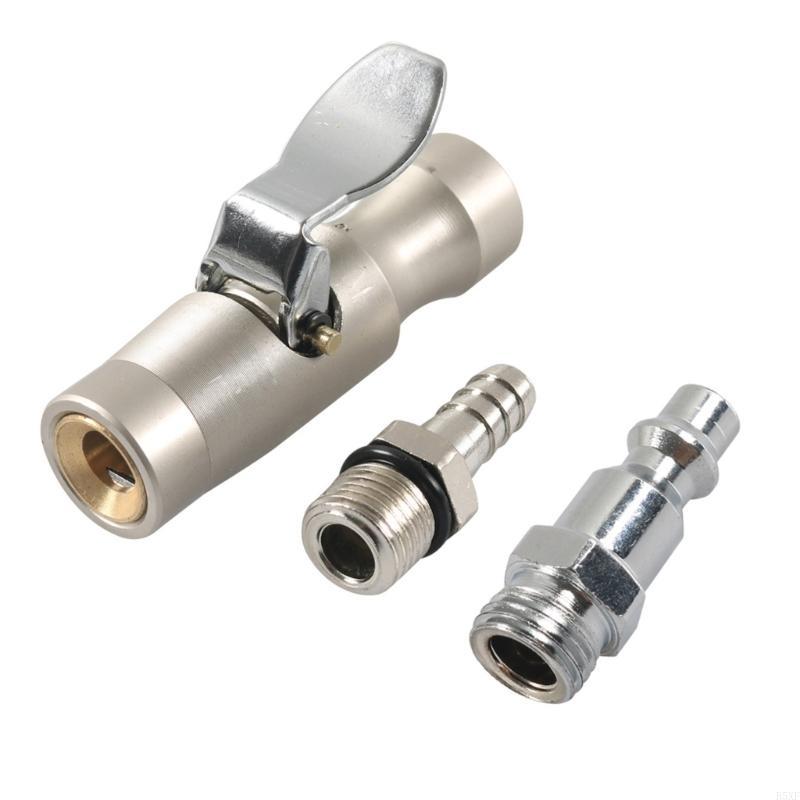 2025 Новый высокопрочный фиксирующийся воздушный патрон с 1/4 дюйма FNPT закрытой конструкции для накачки шин и компрессоров Нет