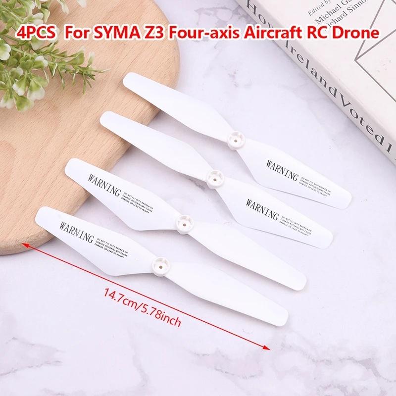 SYMA Z3 Propellers Blades Fans White 147mm for SYMA Z3 Quadcopter Four-axis Aircraft Parts 4Pcs or 20Pcs/Lot Easy to Install