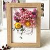 Handmade A4 Photo Frame with Dried Flowers - DIY Kit for Wall Decoration or Valentine's Day Gift