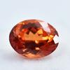 Extremely Rare 7.85 Ct Natural Orange Sapphire   Oval Cut Loose Gemstone