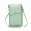 Korean Style Women's Crossbody Mini Phone Bag with Buckle