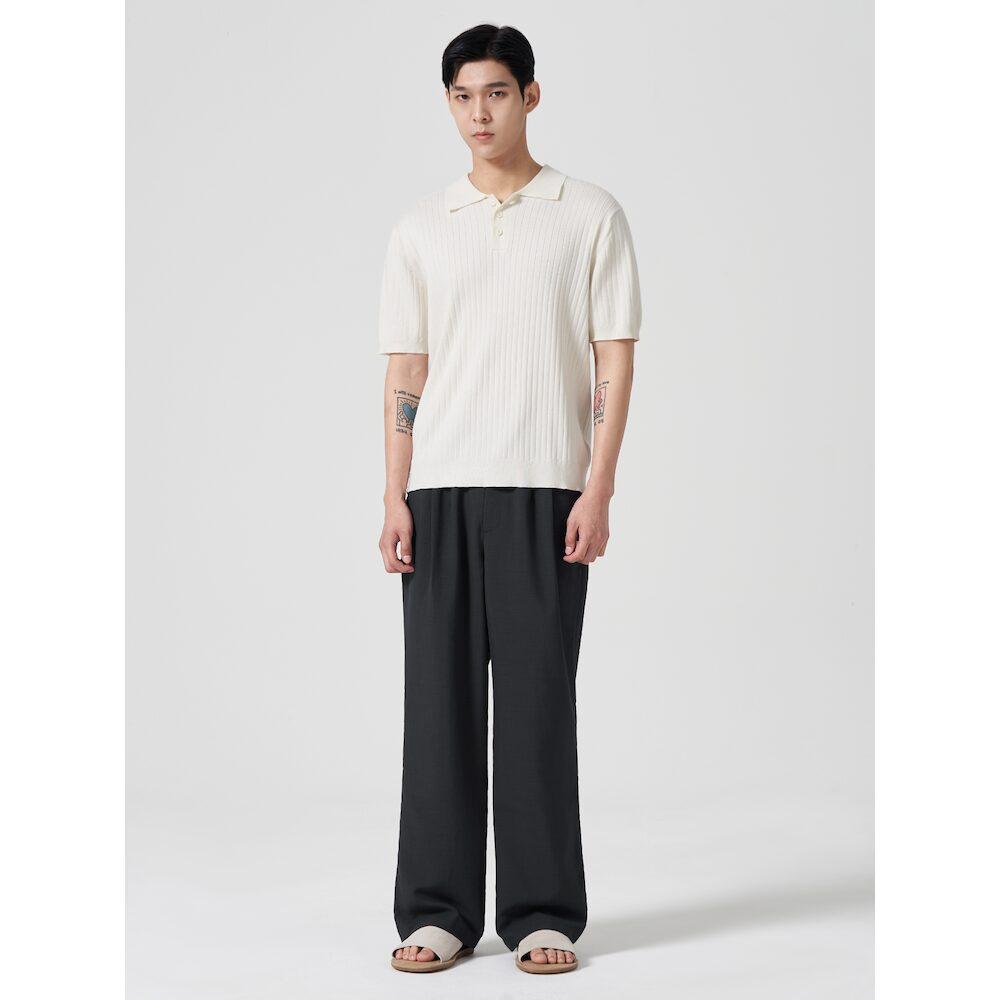 8SECONDS Lecture Wide Banding Slacks Ash (424721Ly74)