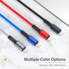 3A USB Cable For iPhone 14 13 12 11 Pro Max X XS XR 6s 7 8 Plus 1m 2m 3m Lead Mobile Phone Fast Charging Cord Data Charger Wire