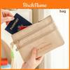 Oxford Cloth Travel Passport Holder With Waterproof Design For Women And Men
