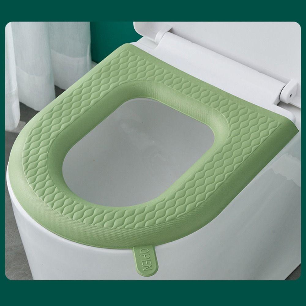 Household Silicone Reusable Toilet Cover Bathroom Accessories Toilet Seat Cushion Toilet Seat Pad