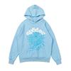 Sp5der Streetwear Hoodie With 3D Puff Print 555555 Design Unisex Oversized Cotton Pullover Youth Casual Wear