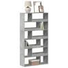 VidaXL Bookcase Concrete Grey 100x33x187.5 Cm Engineered Wood, Bookshelf, Storage Shelf, Cabinet 3309351