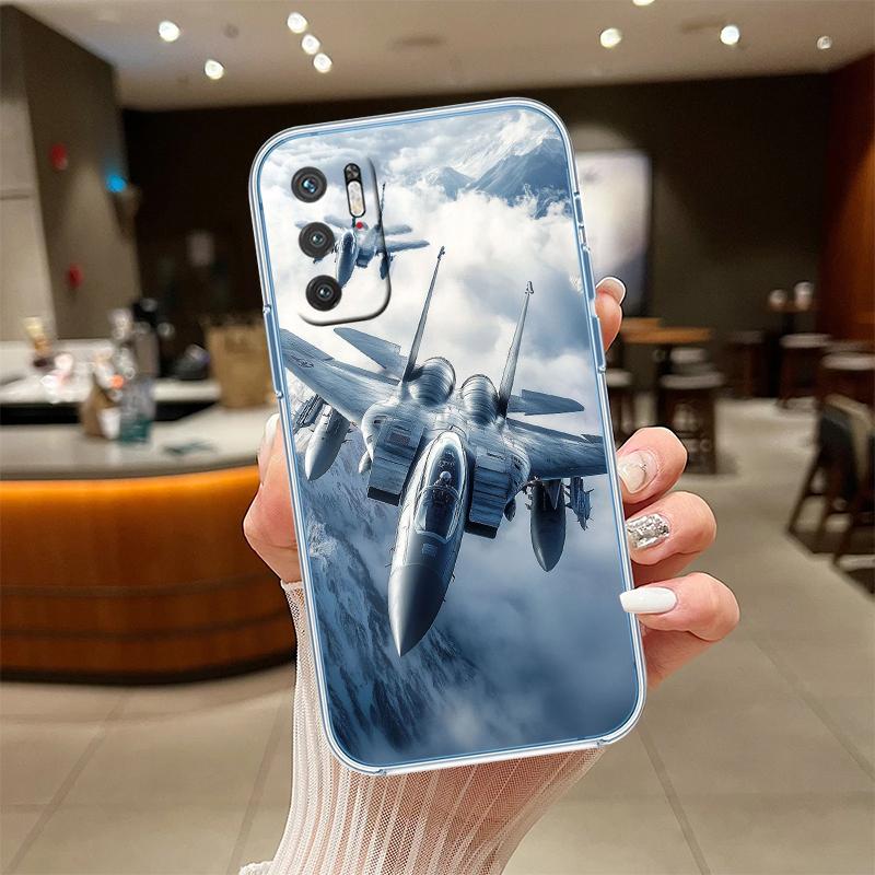 RE56 Strategic bomber aircraft Transparent Phone Case for Samsung Galaxy A04 A04S A14 A23 A34 A54 M23 M33 M52 M53