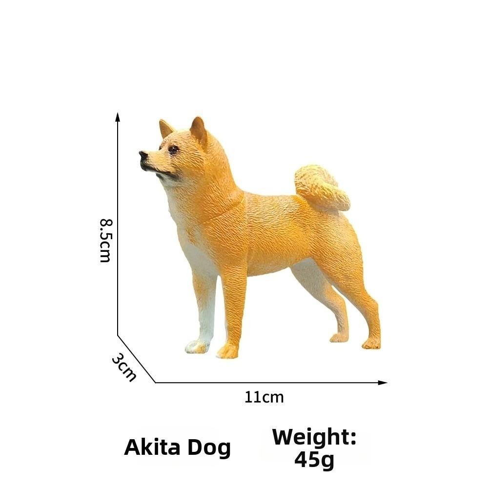 Mini Cat Model Figures Pastoral Cat Animal Model New Simulation Dog Ornament Gifts