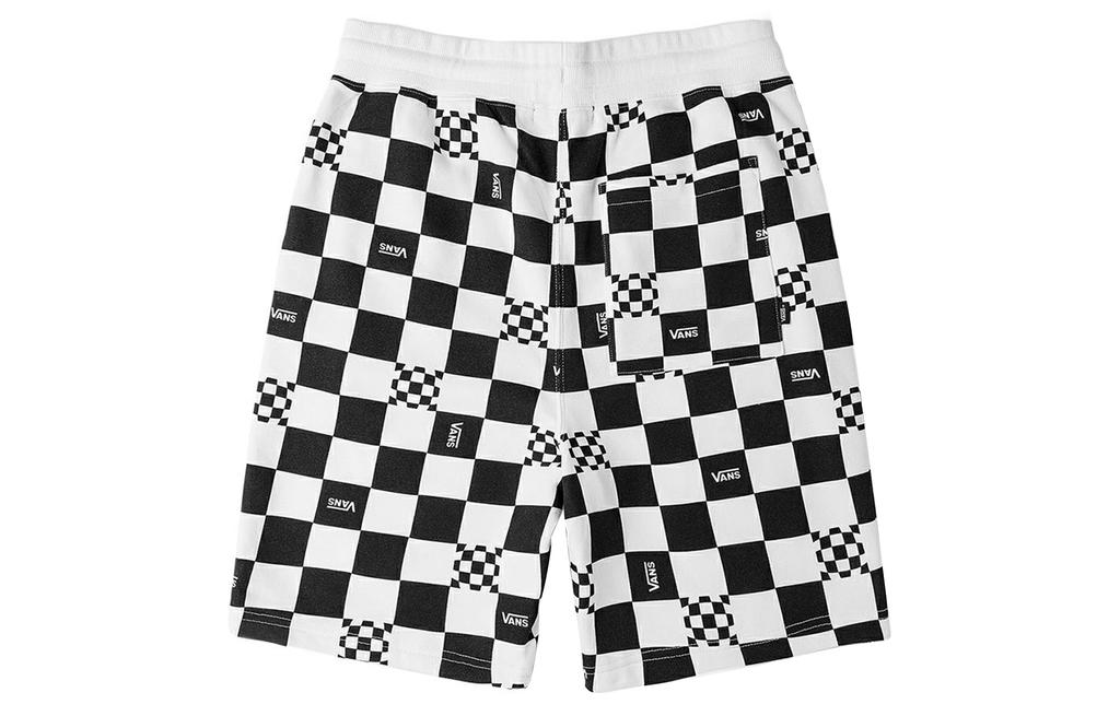 Vans Повседневные шорты унисекс черные белые VN0A7PZDYAO