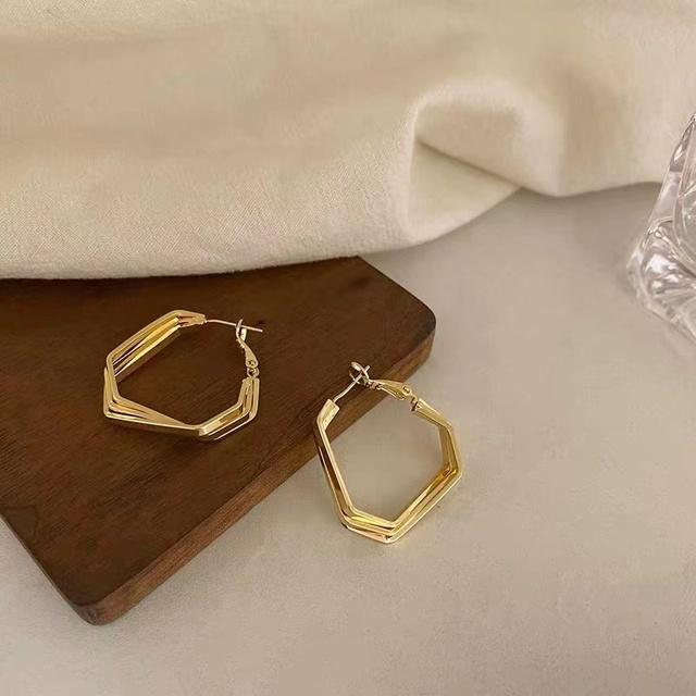 Новая модная тенденция, уникальный дизайн, элегантные нежные ретро преувеличенные многослойные серьги-гвоздики, женские ювелирные изделия, подарки на вечеринку, оптовая продажа