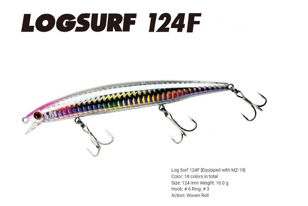 Bassday Log Surf 124F Long Casting Minnow Lure HH-154 (1115)