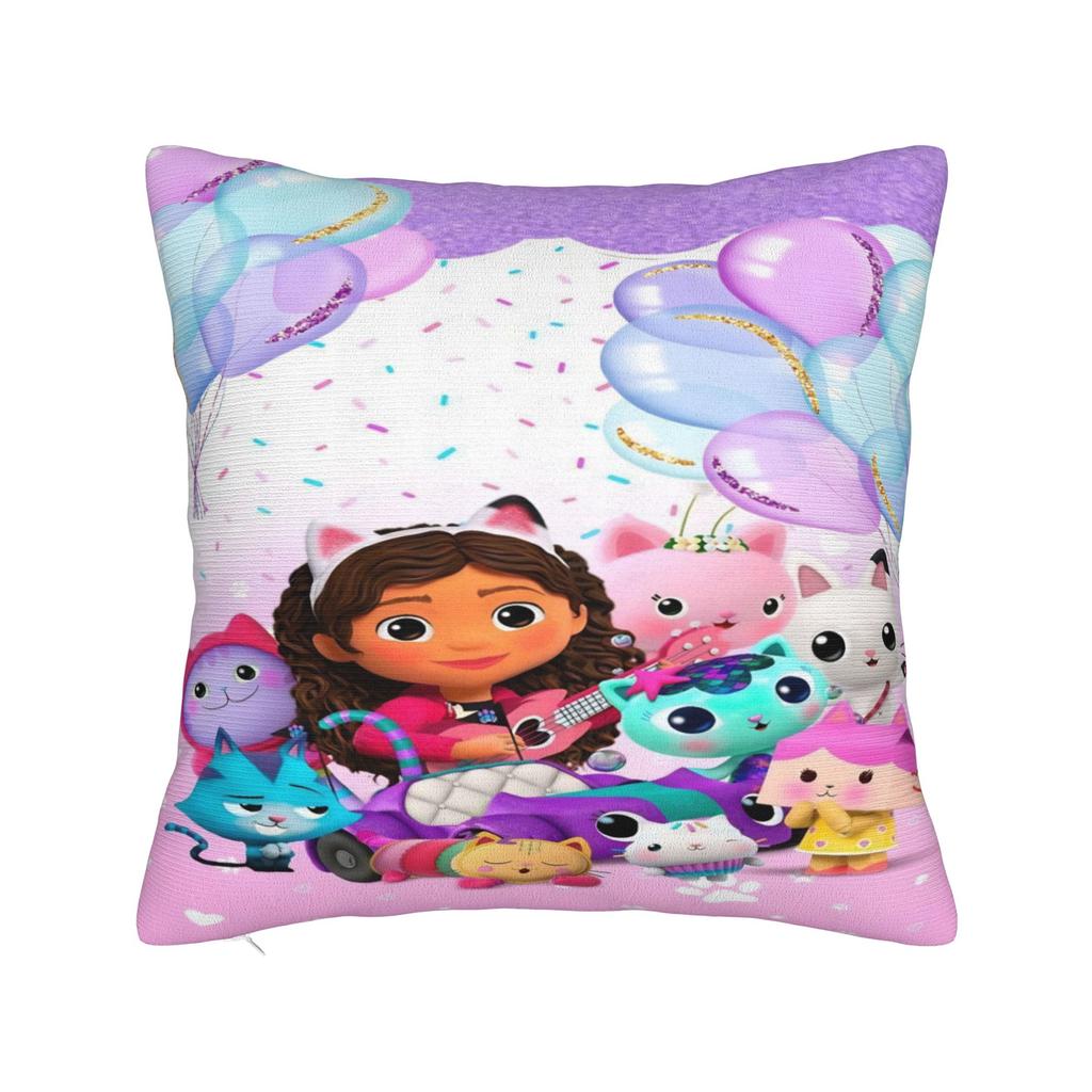 Y2K Sofa G-Gabbys dollhouses cartoonDecoration Pillowcases Merch Pillow Covers Square Multiple Sizes