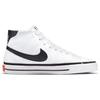 Nike Кроссовки Court Legacy Canvas Mid 'Белый Черный' DD0162-100