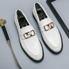 Модные универсальные мокасины, нарядная обувь, новое поступление, мужская повседневная обувь, удобные мокасины без застежек, мужская кожаная обувь для вождения ручной работы