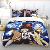 Bungo Stray Dogs Home Bedding Set Duvet Cover Comforter Sets 3-Piece Set 1 Quilt Cover Suitable For Children And Adults
