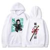 Kamado Tanjirou Demon Slayer Printed Hoodie Anime Graphic Sweatshirt Women Men Casual Tops Long Sleeve Hooded Pullover