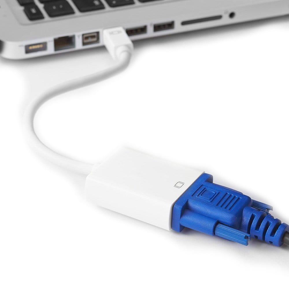 Adapter mini dp displayport na vga macbook / imac konwerter przejściówka