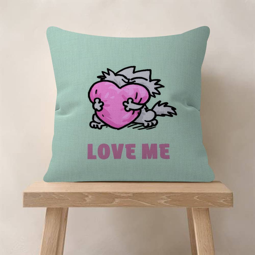 Kawaii SSimons Cat anime Personalized Pillow Dust Cover Bedroom Kids Party Decoration Pillowcase Birthday Children Gift