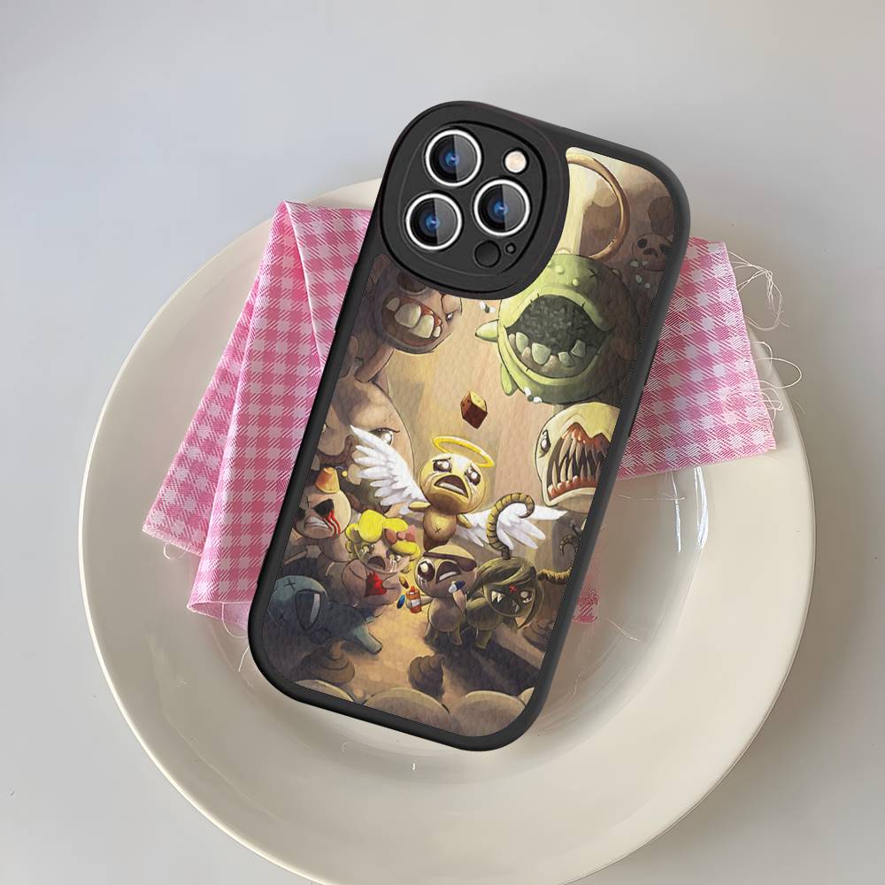 Игра The Binding Of I-Isaac Для IPhone 16 15 14 13 12 11 Pro Max Plus Ударопрочный Кожаный Мягкий Чехол для Телефона