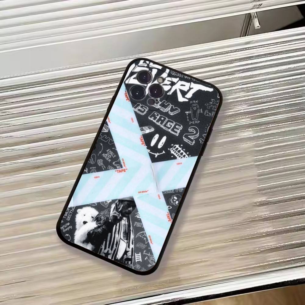 Крутой чехол для телефона рэпера L-Lil Uzi Vert для iPhone 17, 16, 15, 14, 13, 12, 11 Plus, Pro Max, Другие Мягкий Черный Чехол