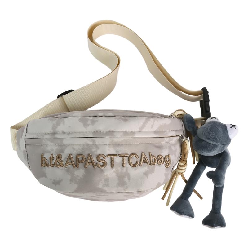 Нагрудная сумка женская большая вместительная спортивная поясная сумка с вышитыми буквами мужская многофункциональная сумка для верховой езды