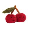 Jellycat Серия Гурман Прекрасный Фрукт Вишня Милая Забавная Кукла Плюшевая Кукла 9 см Высотой