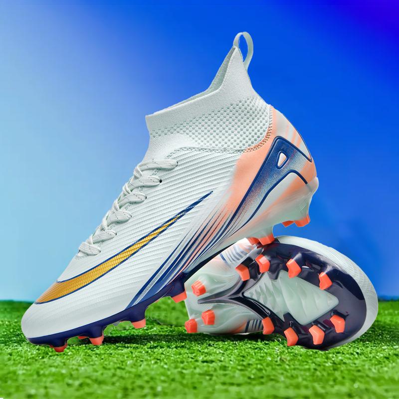Новые мужские футбольные бутсы Дышащие Футбольные бутсы Ультралегкие Профессиональные Тренировочные Унисекс Футзальные Прямая поставка Оптовая В помещении