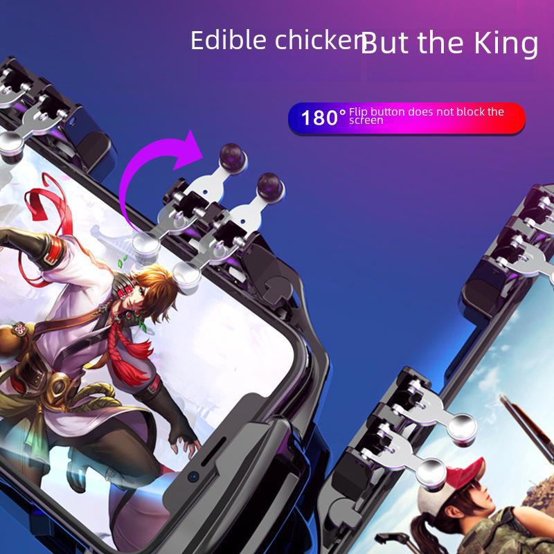 M11 Шестипальцевый перезаряжаемый металлический игровой контроллер с теплоотводом