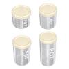 Transparent Grain Canister Kitchen Sealed Jar Food-Grade Airtight Storage Container Pantry Organizer for Snacks Dried Foods Tea