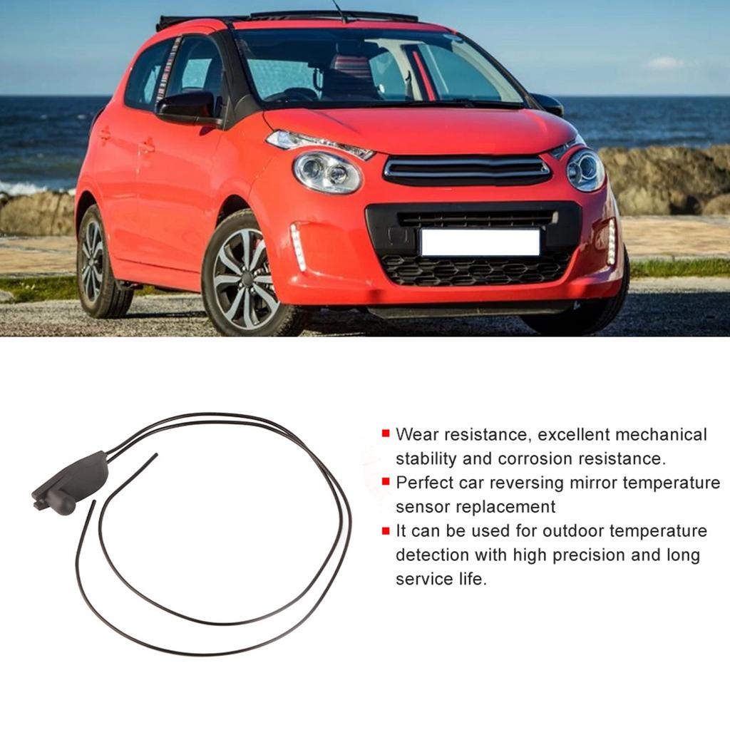 Замена датчика температуры зеркала заднего вида автомобиля, подходит для Citroen C1 C2 C3 C4 C5 C6 C8
