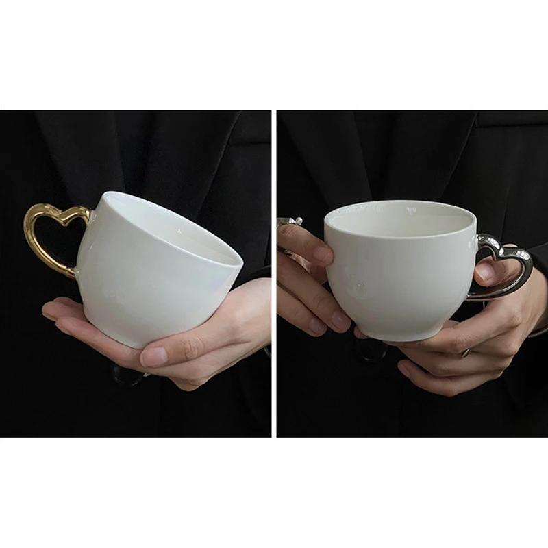 240 мл керамическая кружка милая декоративная тарелка с любовью Пномпень кофейная кружка домашний послеобеденный чай кружка набор украшение для гостиной дома