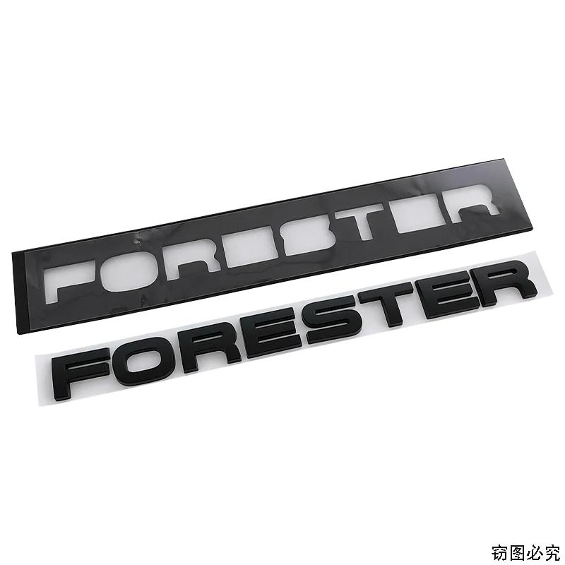 25x2.2см ABS Наклейки на задний багажник автомобиля для Subaru Новый FORESTER Логотип 2025 2019 2008 Автомобильные Задние Буквы Эмблема Декор X555