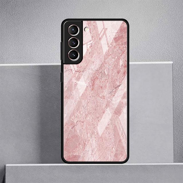 Роскошный стеклянный чехол с мраморным узором для Samsung Galaxy S22 S20 FE S21 Plus, чехол для телефона S10 5G S9 Note 20 Ultra 10 Lite Shell