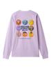 [Улица Сезам Маркет] [СЛАДОСТИ] ПОНЧИКИ Футболка с длинным рукавом SSMUCT256434LAVL