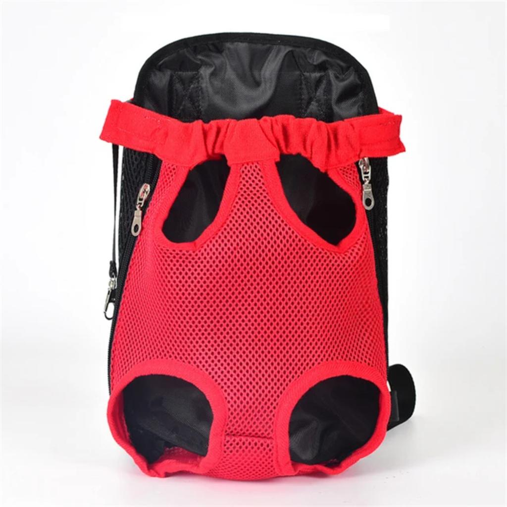New Breathable Adjustable Portable Mesh Pet Dog Carrier Backpack Bag for Small Medium Large Dogs with Comfortable Strap