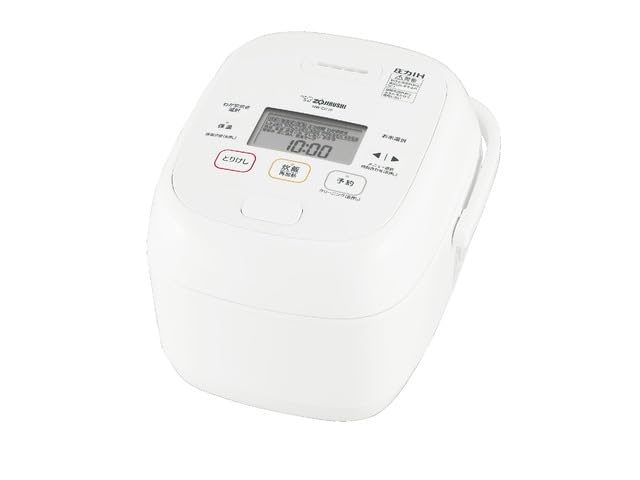 Zojirushi Rice Cooker Pressure IH Rice Cooker Cups Super Cook White 5.5 NW-CB10-WA
