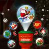Christmas Flashlight Projector for Kids 24 Patterns Santa Christmas Tree Christmas Projection